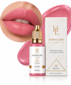 HENNA LIPS – PEONY (80 applications, 10 ml)